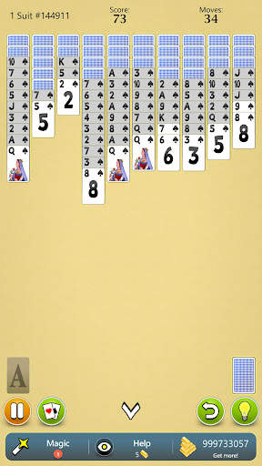 Spider Solitaire Mobile screenshot 7