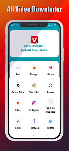 VibMate All Video Downloader screenshot 1