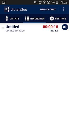 dictate2us: Audio Recorder & Transcription screenshot 6