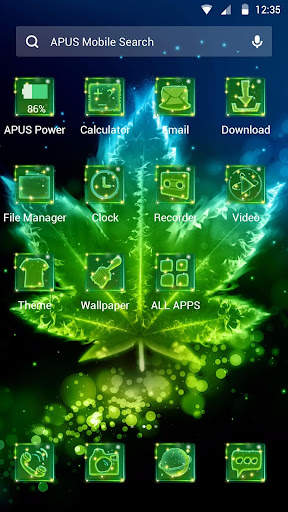 Shine Green Leaf Theme & HD wallpapers screenshot 6