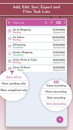 Wedding Planner & Organizer, Guest Checklists screenshot 4