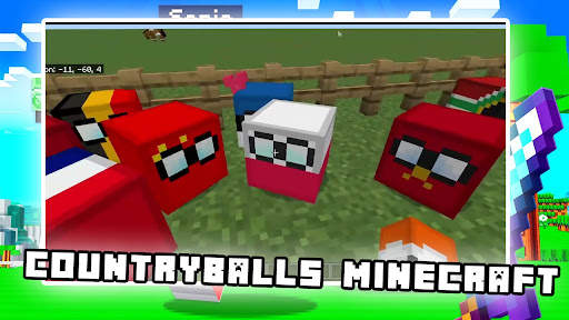 Mod Countryballs for Minecraft screenshot 1