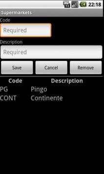 Mobile Shopping List screenshot 3