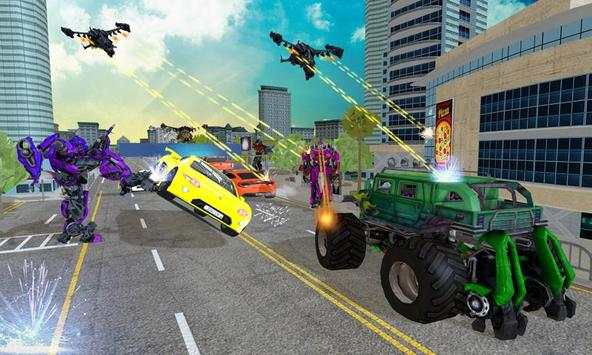 Angry US Robot Transform: Earth Wars screenshot 2