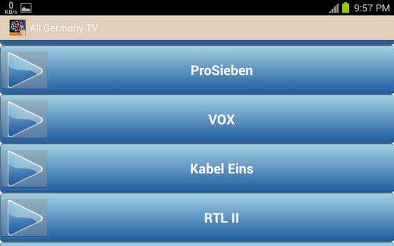 All Germany TV Channel स्क्रीनशॉट 7