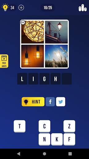 4 Pics 1 Word Quiz - 2023 скриншот 3