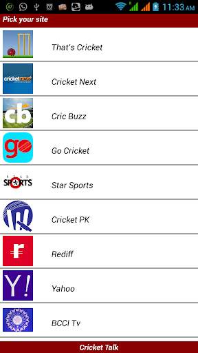 Cricket Talk screenshot 1
