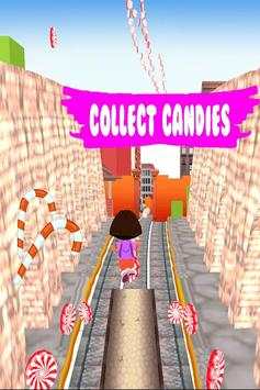 subway dora city run : collect candies screenshot 2