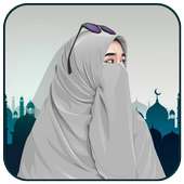 Status WA Hijrah : Kartun Muslimah logo