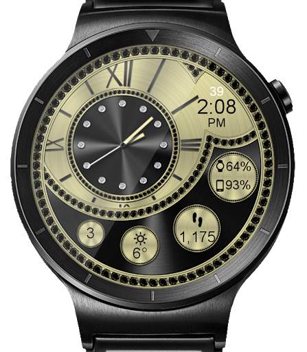 Diamond Bliss HD WatchFace Widget & Live Wallpaper screenshot 13