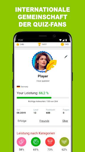 QuizzClub Allgemeinwissen Quiz screenshot 8