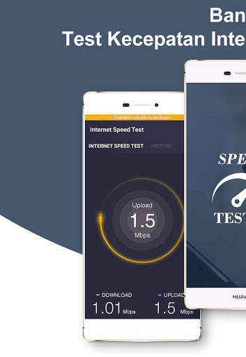 Bantero - Test Kecepatan Internet Mobile dan Wifi screenshot 1