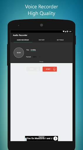 Mp3 Voice Recorder Free screenshot 1
