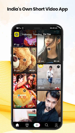 Snack on Short Videos – Indian Social App screenshot 3