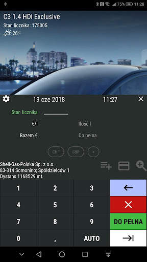 MyFuelLog2 Utrzymanie pojazdów i historia wydatków screenshot 5