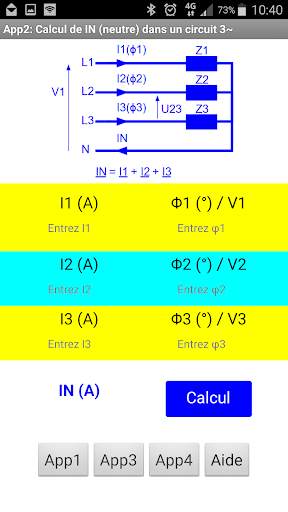 Circuits alimentés en courant alternatif скриншот 4
