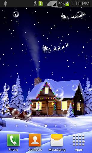 Christmas Live Wallpaper screenshot 1