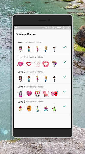 WAStickerApp-boys and girls Stickers for Whatsapp screenshot 1