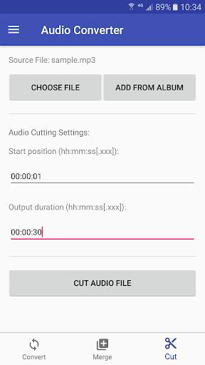 Audio Converter screenshot 3
