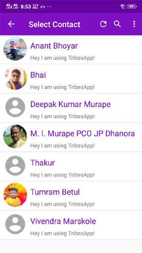 TribesApp  Messenger (आदिवासियो का सोशल मिडिया) screenshot 1