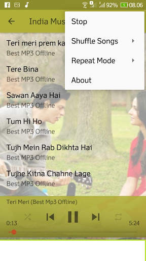 Best India Love Song Offline screenshot 1