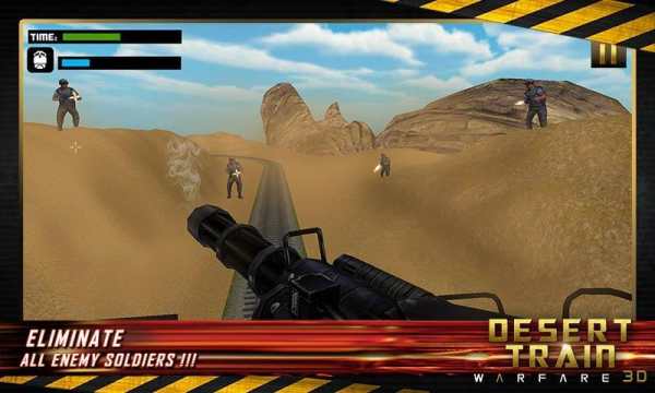 Gunship Battle Bullet Train 3D screenshot 5