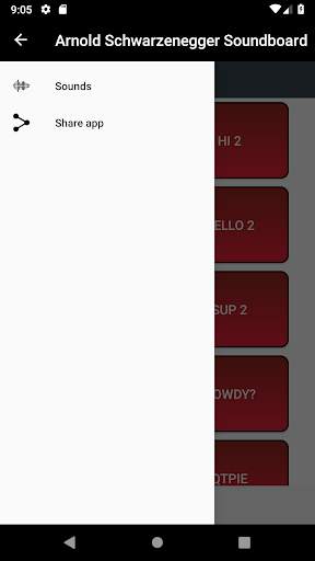 Arnold Schwarzenegger Soundboard screenshot 2