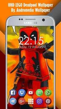 UHD LEGO Deadpool Wallpaper screenshot 1
