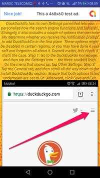 How to use DuckDuckGo Privacy Browser 2019 screenshot 1