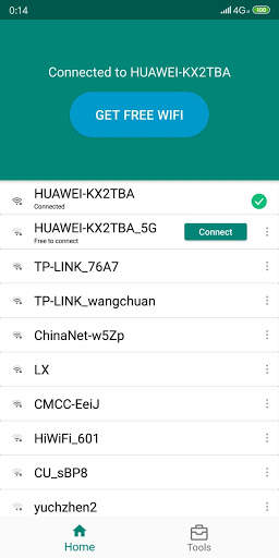 WiFi Password Key-WiFi Master,Free WiFi Hotspot screenshot 1