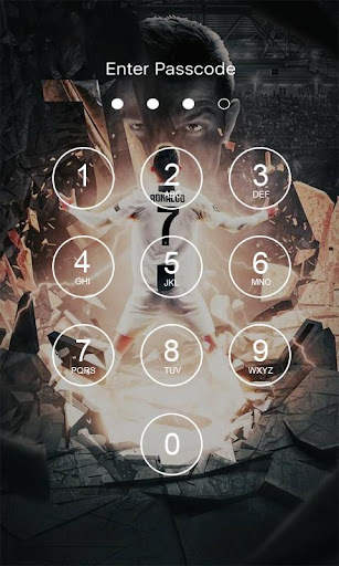 Cristiano Ronaldo Lock Screen screenshot 2
