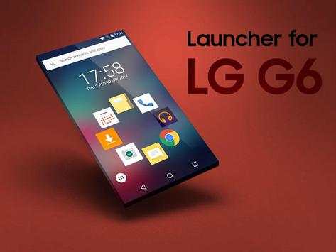 Launcher for LG G6 screenshot 2