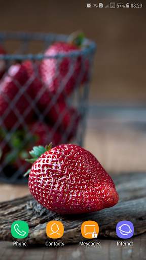 Strawberry Wallpaper 9 تصوير الشاشة