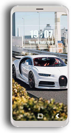 Car Wallpaper Bugatti Chiron screenshot 7