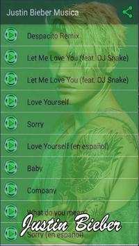 Justin Bieber Song Music скриншот 2