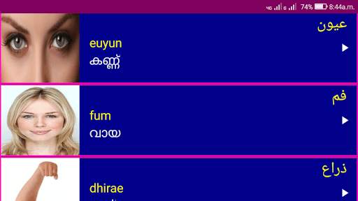 Learn Arabic From Malayalam screenshot 9