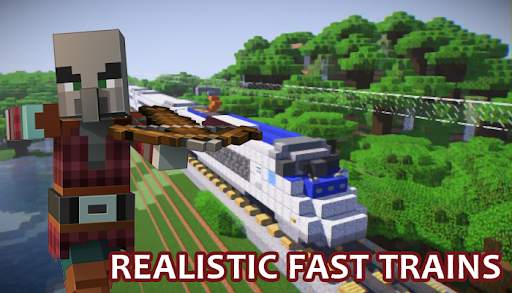 Train Mod for Minecraft PE screenshot 1