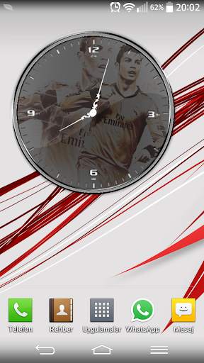 Cristiano Ronaldo Widget Clock screenshot 4