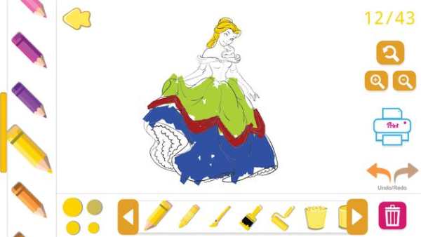 Coloring Book for Disney Princess - for girls game screenshot 5