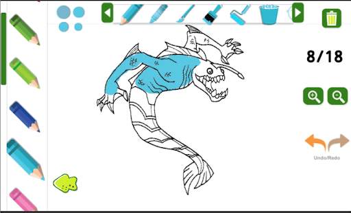 Ben Coloring 10 Heros Ultimate screenshot 2