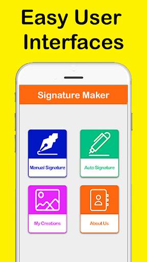 Signature Maker - Make your digital signatures screenshot 1