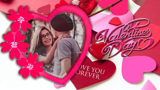 Valentine GIF Photo Frame screenshot 2