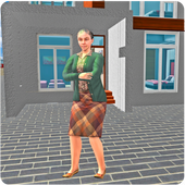 Virtual Granny Happy Family Grandma Life Simulator icon