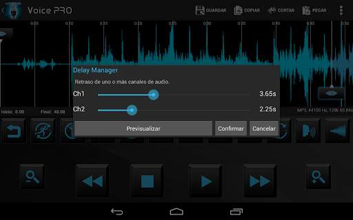 Voice PRO - HQ Audio Editor screenshot 2