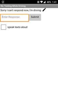 Don't Text While Driving screenshot 1