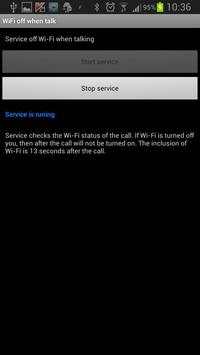 WiFi off when talk screenshot 2