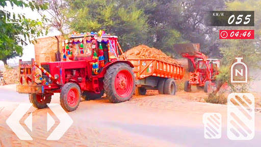 Tractor Trolley Simulator Game screenshot 2