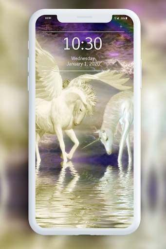 Kawai Unicorn Wallpaper screenshot 8