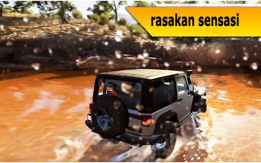 Jip mengemudi game offroad screenshot 1