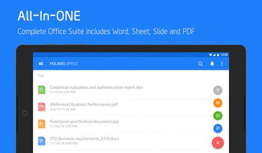 Polaris Office for LG screenshot 9